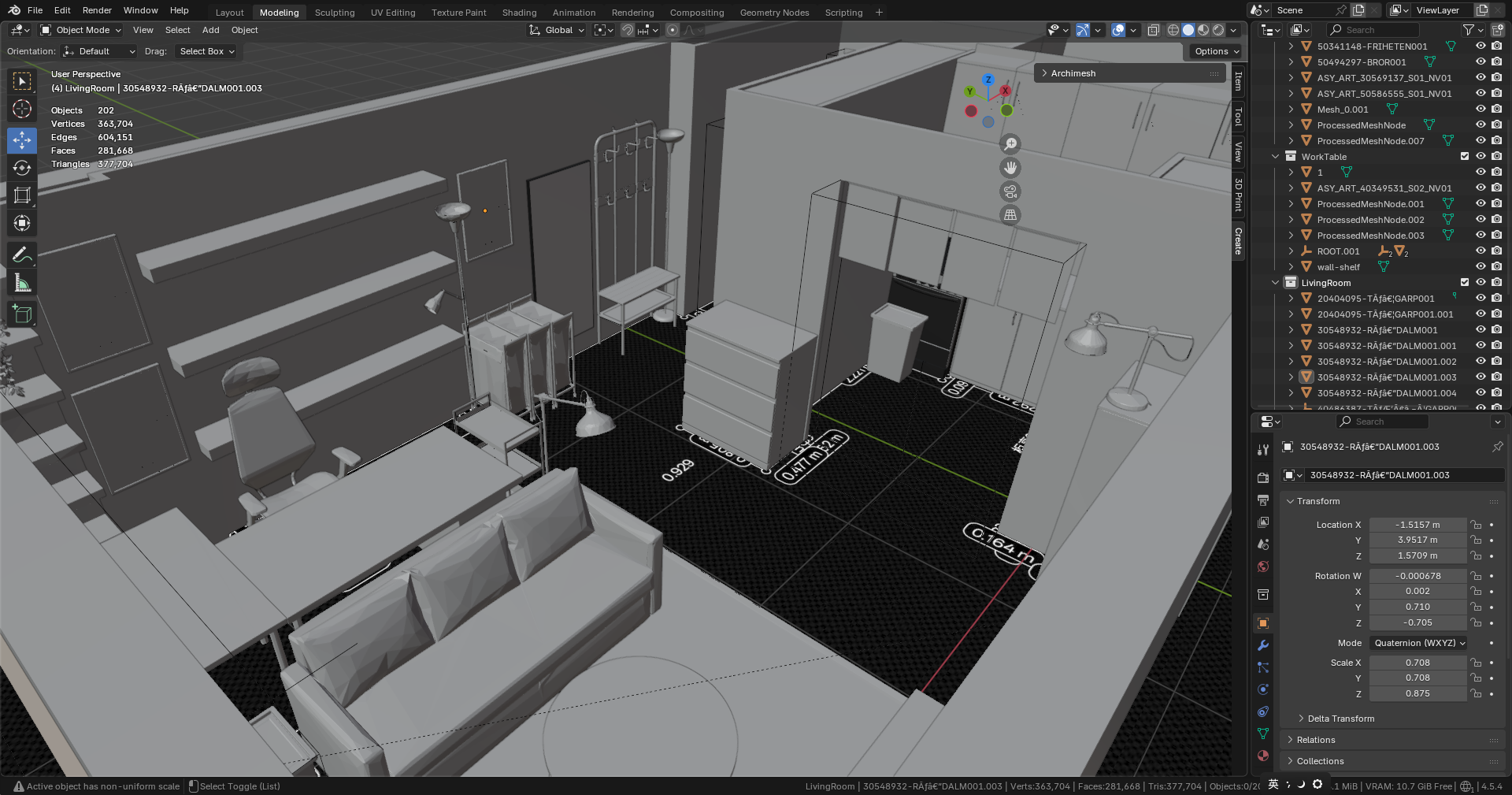 Digital Twin: Workspace Detail